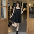 3D Floral Loose-fitting Dress